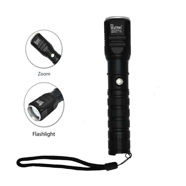 Şarjlı Pilli Zoomlu EL Feneri Wt-087 TG-53-vice/(1395) 62 ürün görseli