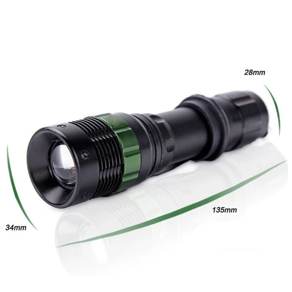 Zoomlu Oto Şarjlı EL Feneri Wt-012 - 1