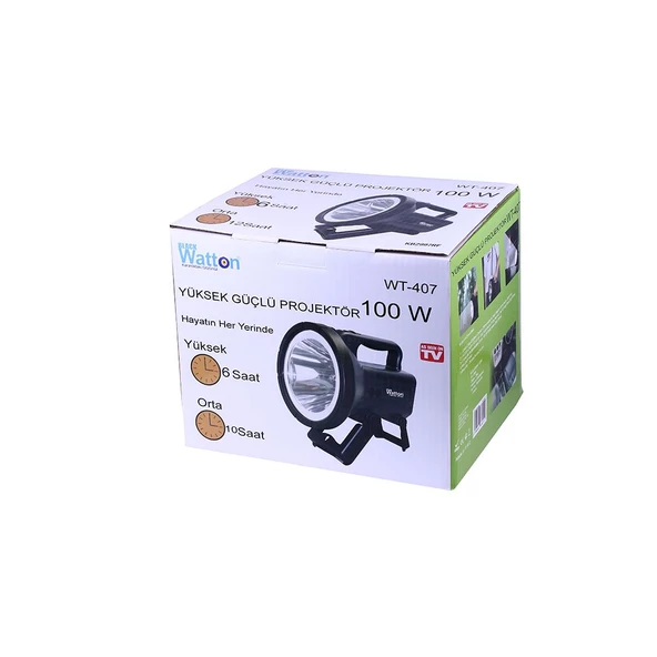 En Yüksek Işık En Fazla Dayanıklı Büyük Fener Wt-407 - 2