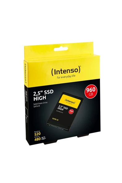 Intenso INT3813460 960GB 2.5" Sata 3 SSD 520MB-500MB/S - 2