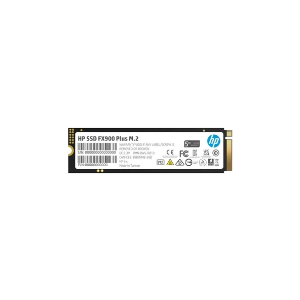 HP FX900 Plus M.2 PCIe NVMe 512GB SSD 7F616AA - 2