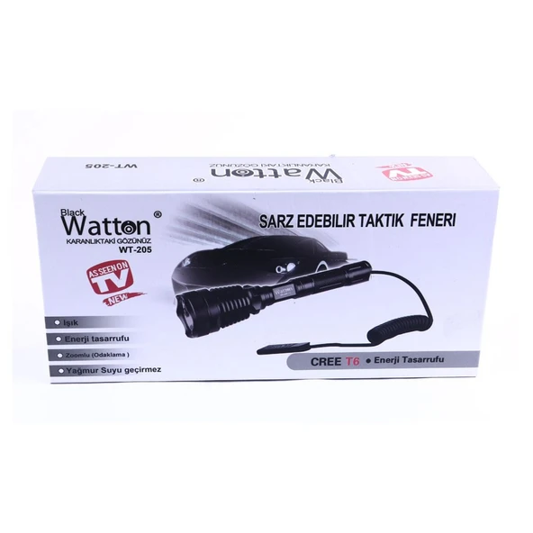 Orjinal 800 Lümen T6 Özel Avcı Feneri Wt-205 - 4