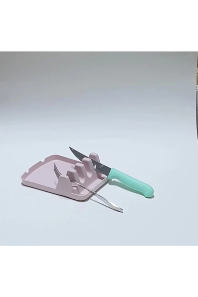 Çok Amaçlı Kaşık Altlığı Kepçe Altlığı Kapak Tutucu - 3