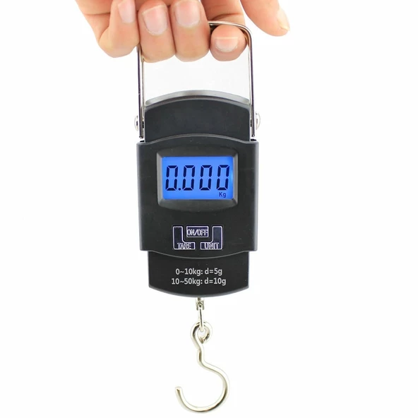 Profesyonel Dijital El Terazisi Taşınabilir  El Kantarı 50 Kg - 2