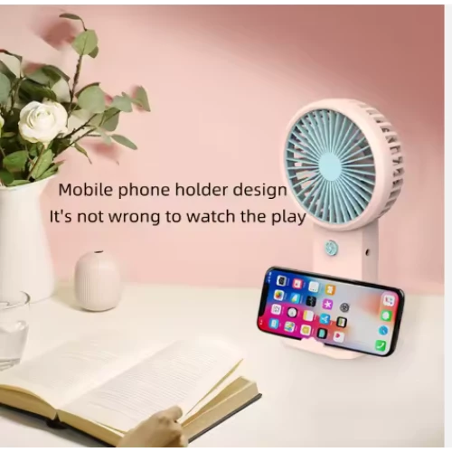 Şarjlı Taşınabilir El Tipi Mini Fan - 2