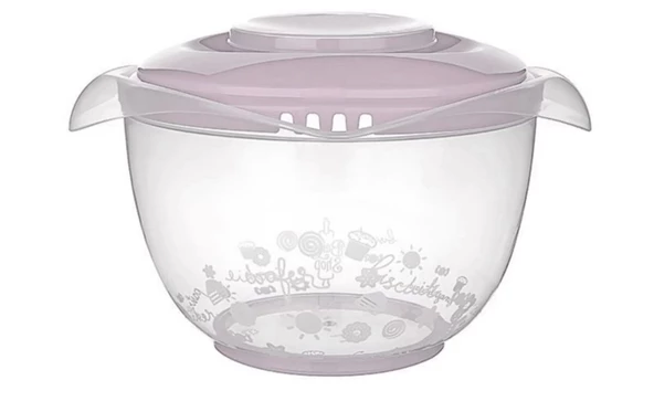 Mikser Kabı 3 Lt Özel Koruma Kapaklı Sıçratmayan - Resim 5