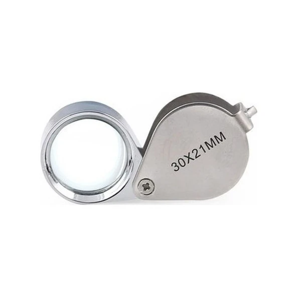 30X21 Full Çelik Kaplı Büyüteç Lüp TG-53-vice/(1395) 410 - 3