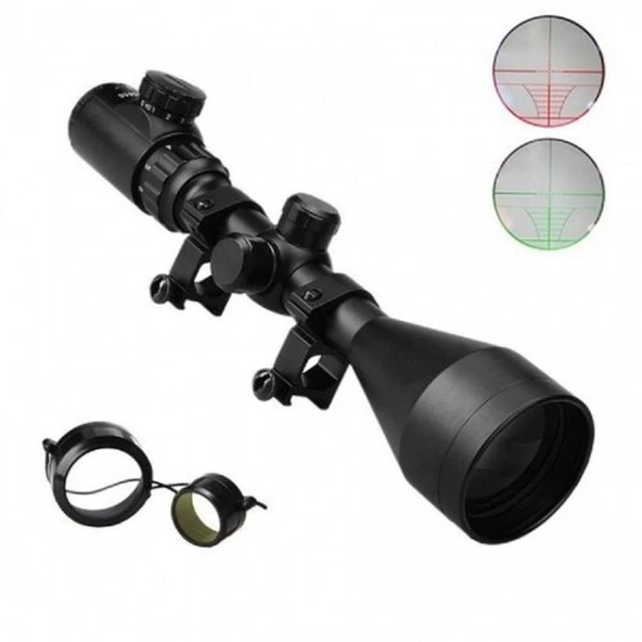 Aim 3-12X50E Çıft Işıklı Zoomlu Dürbün - 2