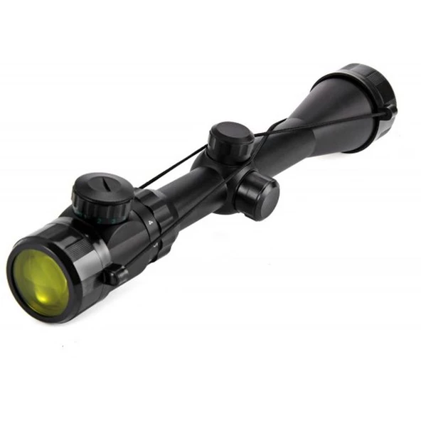 3-9X40 Zoomlu Çıft Işıklı Dürbünü Montaj Kelepçeli - 3