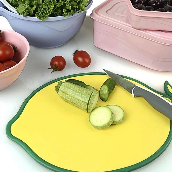 Limon Figürlü Kaydırmaz Kesme - Doğrama Panosu ürün görseli