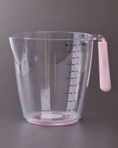 Ölçü ve Hamur Kabı 1000 ML - Silikon Sap - 2