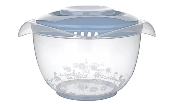 Mikser Kabı 3 Lt Özel Koruma Kapaklı Sıçratmayan - Resim 4