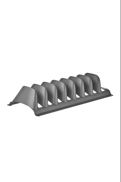 2 Adet 8 Bölmeli Tencere Kapak Rafı - Simple Tabaklık - Kapak Organizeri - Resim 2