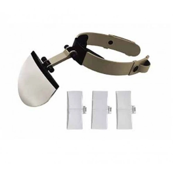 Şapka Tip Kask Büyüteç 4 Farklı Büyütme Lensli Büyüteç TG-53-vice/(1395) 465 ürün görseli