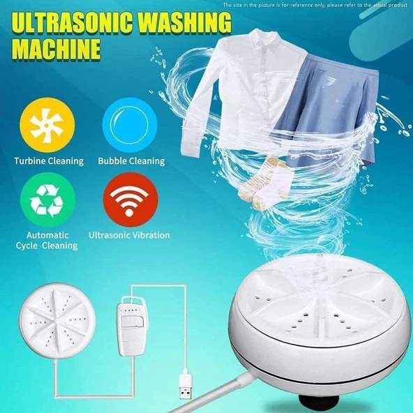 Mini  Portatif Çamaşır Makinesi - 5