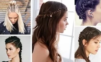 Saç Piercingi - Saç Yüzüğü - Silver - Resim 3