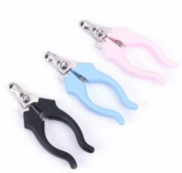 Yaylı Evcil Hayvan Tırnak Makası - Paslanmaz Çelik- Pet Nail Scissors - Resim 4
