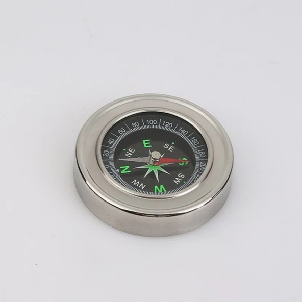 Yuvarlak Metal Kasa Dayanıklı Pusula 80Mm - 2