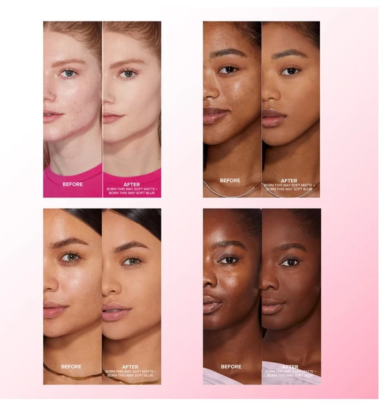 TOO FACED born this way soft blur MEDIU - Pudra - Resim 4