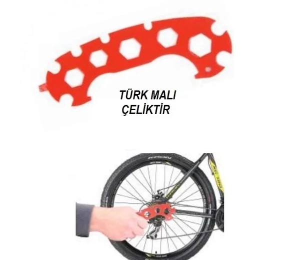 Bisiklet Tamir Anahtarı (06mm-17mm) - 15 in 1 - 3