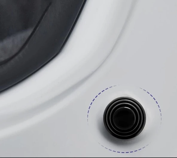 Oto Koruyucu 10 lu Ped - Araç Kapı - Bagaj - Kaput Şok Darbe ve Ses Emici Contalar - Resim 2