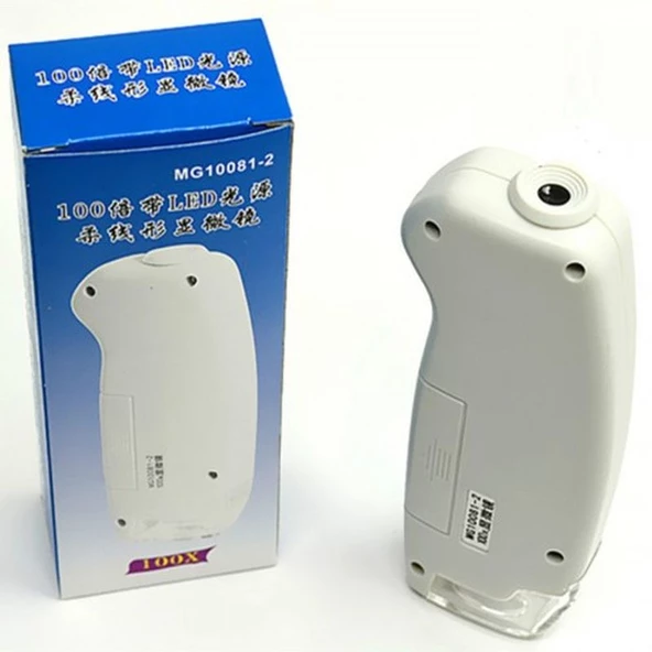 Işıklandırılmış Mini 100X Mikroskop Mg10081-2 - 4