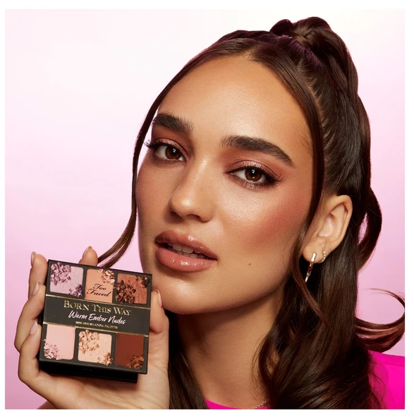 TOO FACED Born This Way Warm Ember Nudes COLD SMOLDER NUDES - Göz farı paleti - 3