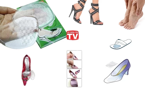 Kaydırmaz Topuklu Ayakkabı Tabanlığı - 2