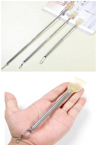 Uzayabilen Metal Teleskobik Sırt Kaşıyıcı  Cep Tipi Sırt Kaşıma Aparatı - Resim 4