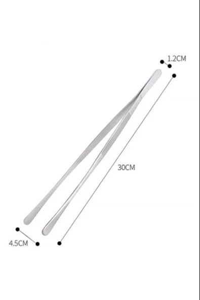 Sülük Tutma Cımbızı Dar Ağızlı 30 cm - Hacamat Cımbızı - 4