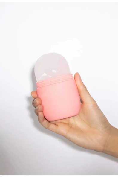 Silikon Buz Rulosu Buz Topu Kalıbı Yüz Buz Uygulama Masajı Cilt Bakım Kalıbı - Resim 2