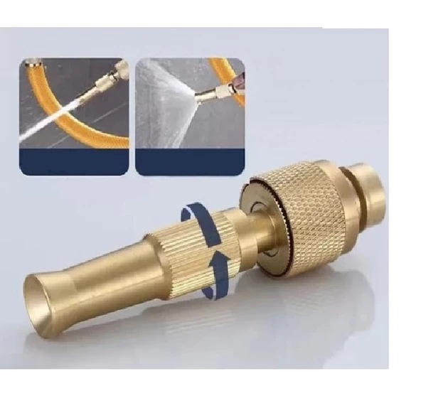 Kelepçeli Hortum Tazyik Aparatı -Bahçe Araç Balkon Yıkama Aparatı - Resim 5