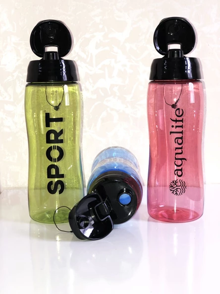 Aqua Fresh Suluk Matara Şişe 750 ML - Kırmızı - Resim 2