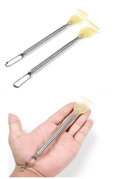 Uzayabilen Metal Teleskobik Sırt Kaşıyıcı  Cep Tipi Sırt Kaşıma Aparatı - Resim 3