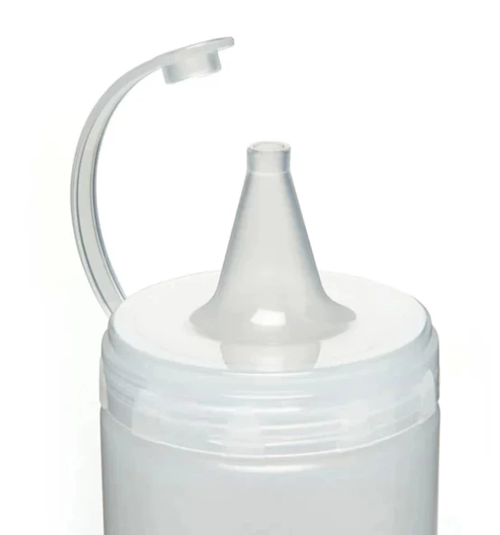 Şeffaf Sos Şişesi - 1000ML Dev Boy 3 Adet - 3