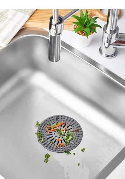 Yuvarlak Süzgeç - Lavabo Süzgeci - Küvet Süzgeci - 2