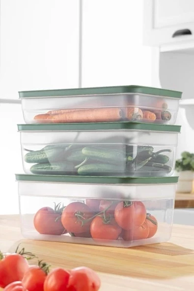 Tupper Model - Vakumlu - Mikrodalga Buzluk Saklama Kabı 3,8LT - Resim 2