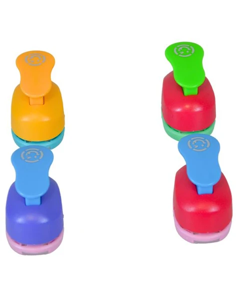 Kamei Şekilli Delgeç Tatlı Gülen Yüz 1.3 cm KM8805 - Resim 4