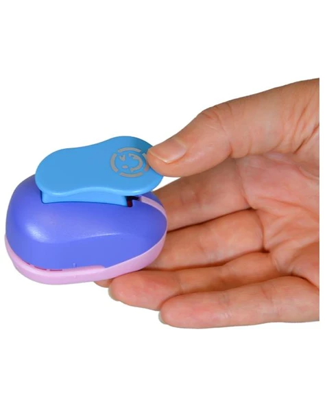 Kamei Şekilli Delgeç Tatlı Gülen Yüz 1.3 cm KM8805 - Resim 3