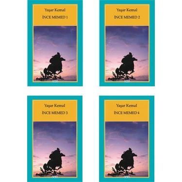 İnce Memed  Seti 1-2-3-4 Yaşar Kemal ürün görseli