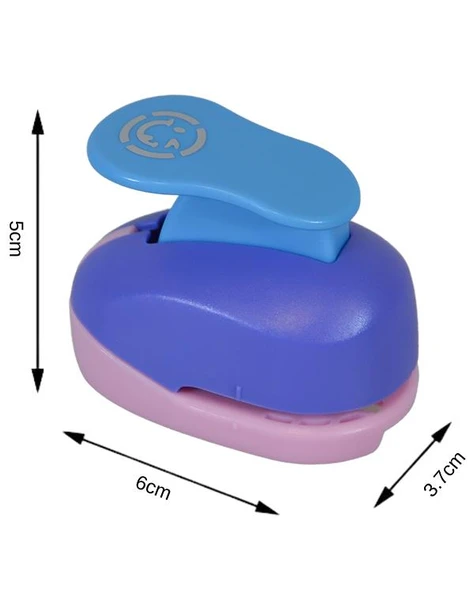 Kamei Şekilli Delgeç Tatlı Gülen Yüz 1.3 cm KM8805 - Resim 2