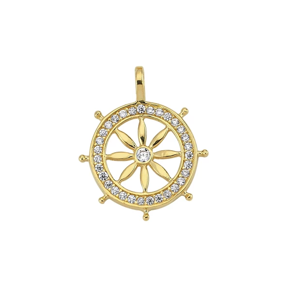 14 Ayar Dümen Altın Kolye Ucu 0,95 gr ürün görseli 1