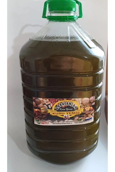 Hatay Yöresel %100 Doğal Köy Bahçe Yeşil Zeytin Yağı yeni mahsul-soğuk sıkım-5000ml