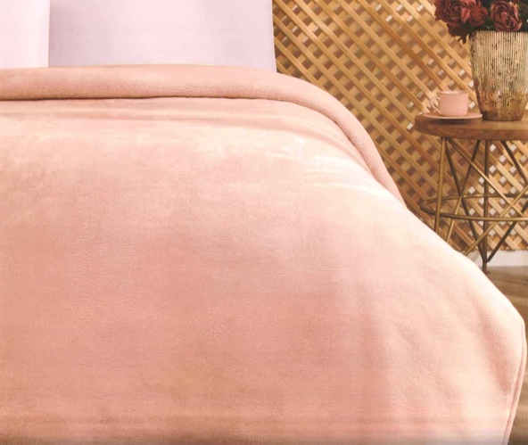 Özdilek Battaniye Trendy Soft Çift Kişilik Pudra