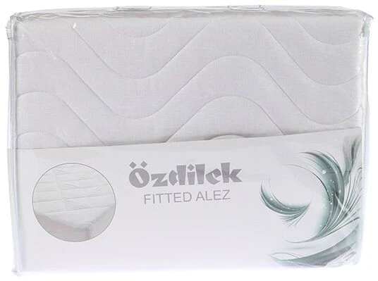 Özdilek Fitted Lastikli Alez Ranforce 160*200+35 Beyaz