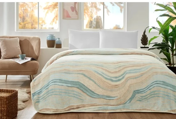 Özdilek Battaniye Pırıme Natural Marble Çift Kişilik