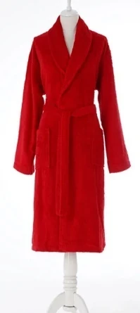 Özdilek Colourıst Kırmızı Şalyaka Bornoz (Xl)