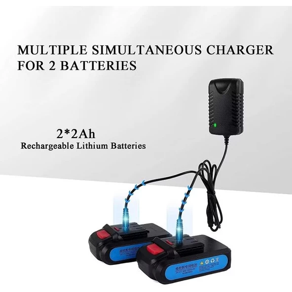 Suca 8602-8605 Akülü Budama Makası Şarj Adaptörü - Resim 2