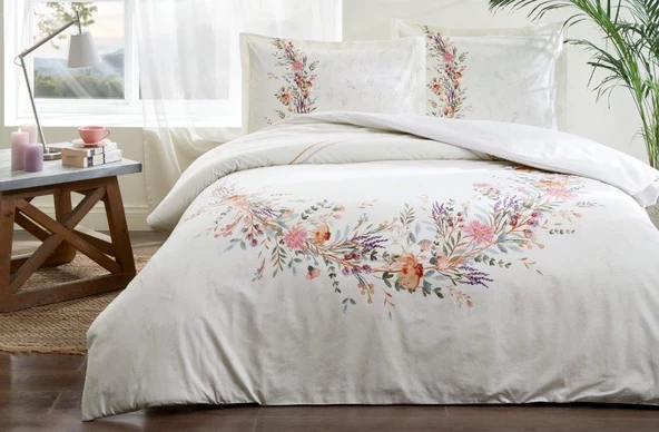 Özdilek Nevresim Takımı Ranforce Çift Kişilik Lıla Lavender