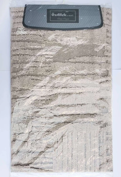 Özdilek Klozet Takımı Tuftıng Nora K.Bej 60X100+50X60 - 1